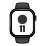 Apple Watch Series 11 46 mm Negro con Correa Deportiva Negra M/L
